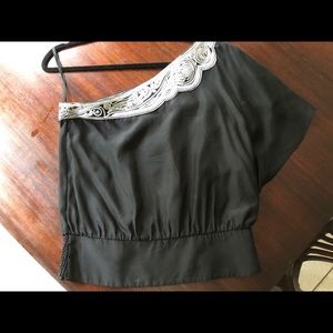 NWT ,White House Black Market silk blouse